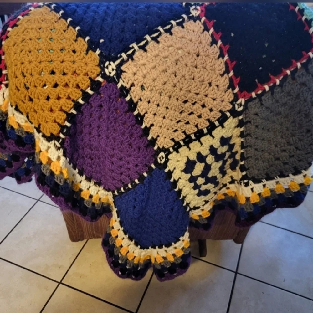 Handmade vintage crochet
